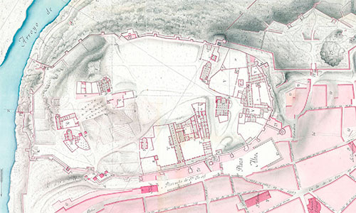 Un paseo por la Alcazaba: Mapas