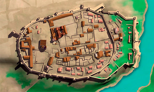 Recorriendo la Alcazaba